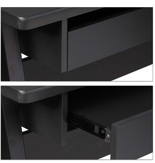 Compact Desk with Keyboard Tray