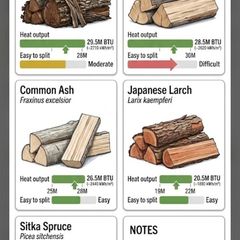 Seasoned Firewood - Softwood Superior to Shop Bought