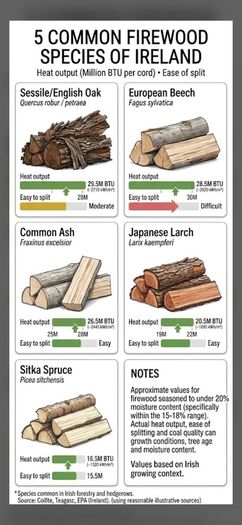 Season Firewood - Softwood Superior to Shop Bought