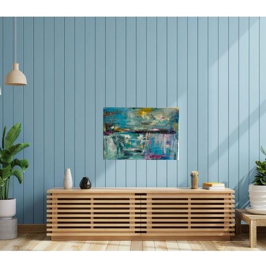 Original Painting Irish Abstract seascape Original Art contemporary Irish art