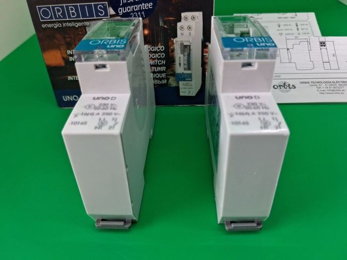 Postage - 7 X  Orbis Ob400132 Uno D Timers Brand New