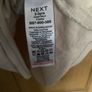 Next girls long-sleeved beige bow top aged 2-3 years Image 4