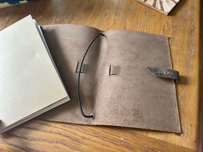A5 Leather Refillable Notebook