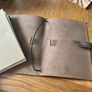 A5 Leather Refillable Notebook Image 3