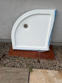shower tray 80 cm corner
