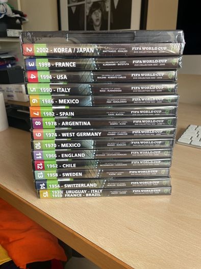 FIFA World Cup Finals 15 DVDs