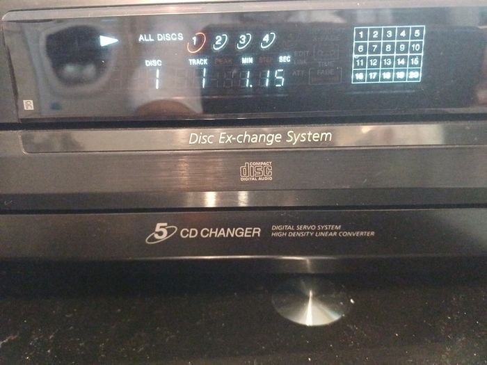Sony 5 cd player