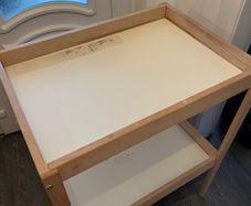 baby storage, changing table
