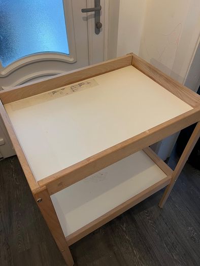 baby storage, changing table