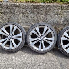 20 Alloy Rims with Tyres Vauxhall Insignia 2011