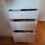 Solid Wood White Wardrobe Image 4