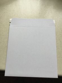 Record mailer envelope for Vinyl singles
