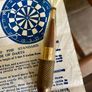 Rare Vintage Dorwin Heavy True Balance Brass Darts in Original Box with Instructions Image 8