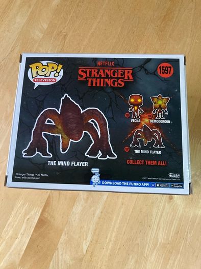 Stranger Things Mind Flayer Funko Pop 1597 - New