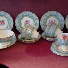 Royal Albert Enchantment Bone China Tea Set (21 Pieces / Service for 6)