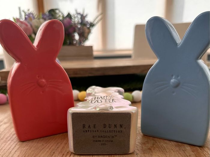 Lovely Easter/Spring  bunny rabbit and egg decor