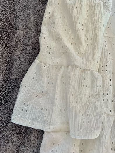 New cute white dress M/L