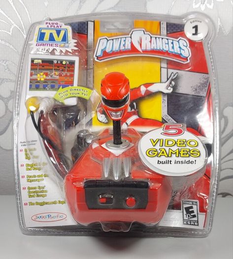 Power Rangers plug and play 5 video games