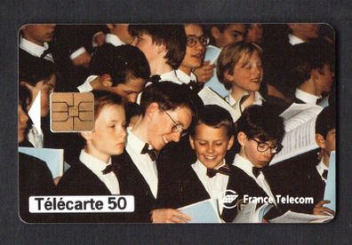 1997 France 50 unit Musique Vocale Chorale Maitrise (Gemplus) Call card
