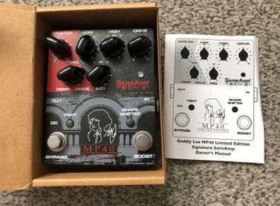 Tech 21 SansAmp Geddy Lee MP40 Limited