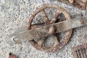 Antique pully