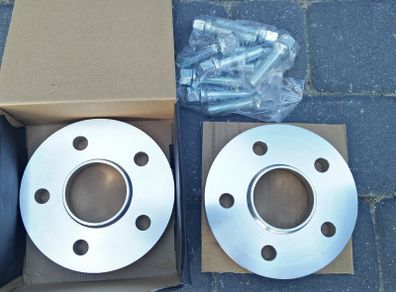 Mercedes AUDI 5x112 Aluminium Wheel Spacers 40mm per axle (20mm per side)