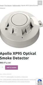 Apollo Xp95 Smoke Detectors