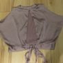 CBR ladies lilac/mauve/mink colured satin style top size medium Image 9
