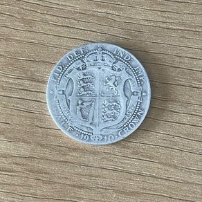 Silver Half crown, UK, 1910
