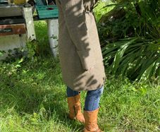 Irish Tweed style 3/4 length jacket