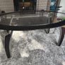 Glass top coffee table Image 3
