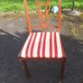 4 x mahogany style Dining Chairs Image 2