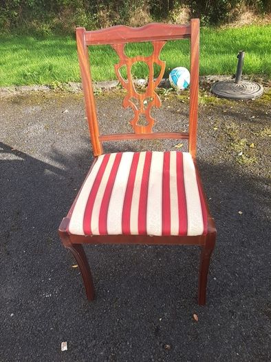 4 x mahogany style Dining Chairs