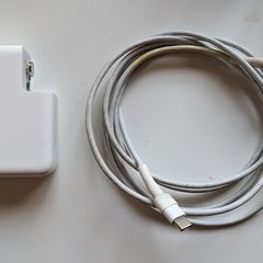Genuine Apple 87W Power Adapter and 2 Metre USB-C to USB-C Cable (A1719)