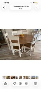 six dining chairs