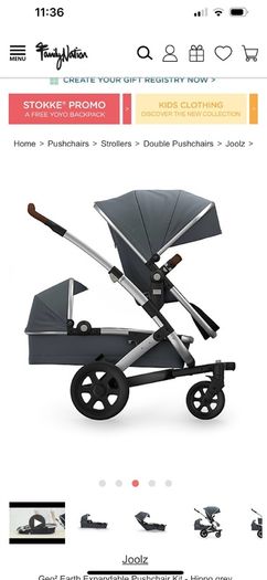 Joolz Geo Complete Bundle - Elephant Grey