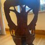 African Hand Carved Chairs Image 4