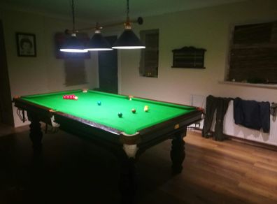 Professional snooker table
