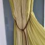 BASTYAN Ocre tones 100% Silk Layered Midi with Bronze tone Necklace and Tan studded belt - Sz 14UK - Rrp 575 (New) Image 10