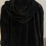 Vintage four seasons black velvet coat Image 9