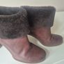 Ecco brown suede ankle boots size 7 Image 4