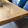 Rustic kitchen table and L bench Image 3
