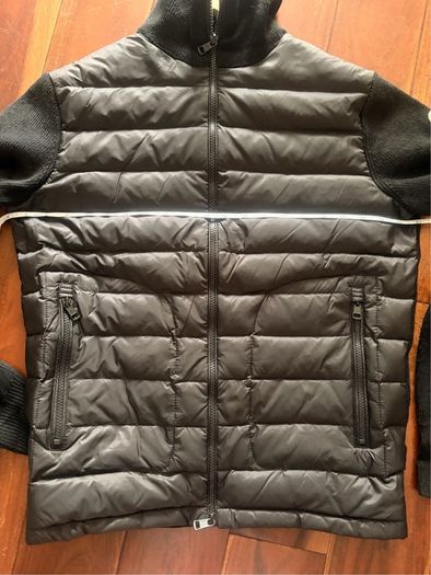Padded Zip-Up Cardigan