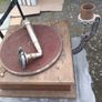 Antique Kingfisher Horn Gramophone Image 8
