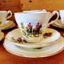 18 piece hunting scene fine bone china Image 3