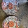 Terracotta Disused chimney pot lid x2 Image 6