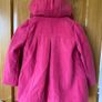 Brand New Girl's Elegant Pink Peacoat Dunnes Stores Image 5