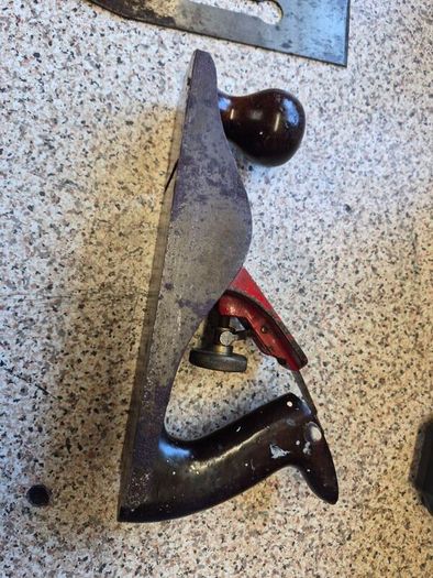 Vintage Millers Falls 9" Smoothing Hand Plane USA Woodworking Tool Cast Iron