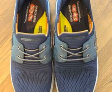 Skechers Hands Free Slip-ins Delson 3.0 - Roth Navy. Like New