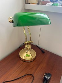 Vintage Bankers lamp